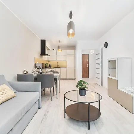 Apartment Luxurious With Balcony & Parking Gwiazdzista By Renters